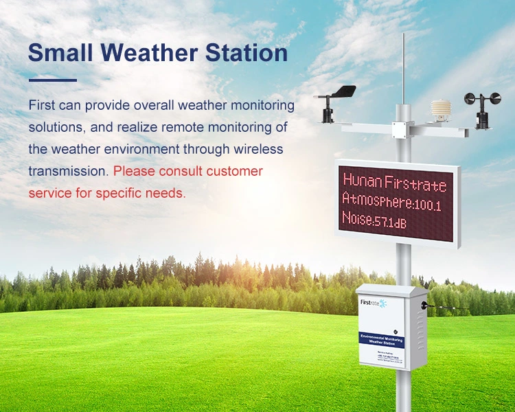FST100-2201 Meteorological Station CE Professional Automatic Outdoor Home Compact Weather Station RS485 GPRS 4G Wifi Lora