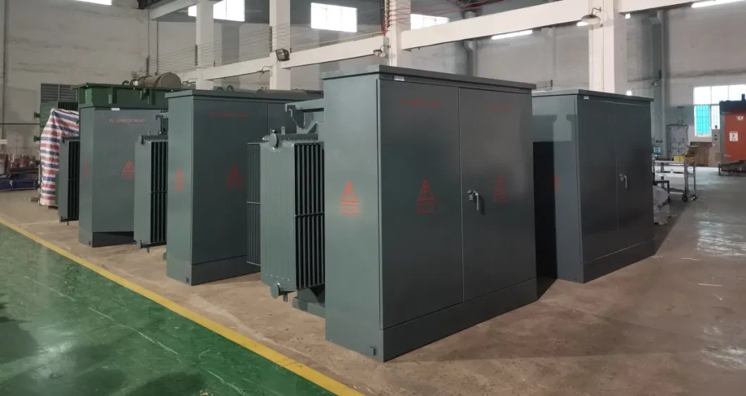 6.3kv 15kv 24kv 1000kVA Oil Type Three Phases Pad-Mounted Power Compact Transformer