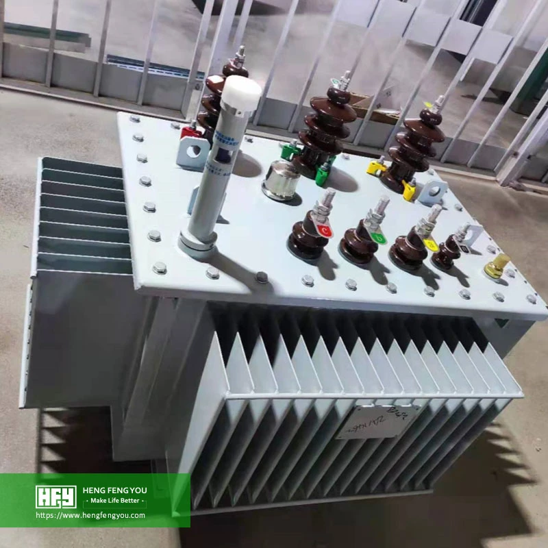 Low Wastage 11kv Power Distribution Transformer Power Supply, 3 Phase Step Down 11kv Voltage Distribution Oil Immersed Transformer