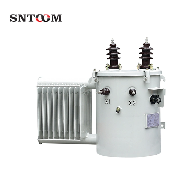 33kv Distribution Pole Mounted Single Phase Oil-Immersed Power Transformer with Moderate Price
