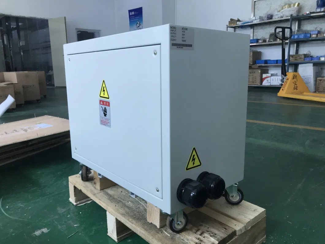 Ei Self-Coupling Boost Transformer Three-Phase Auto Type 230V to 400V 50kVA for Injection Machine with CE (110V/200V/220V/380V/415V/720V Isolation Acceptable)