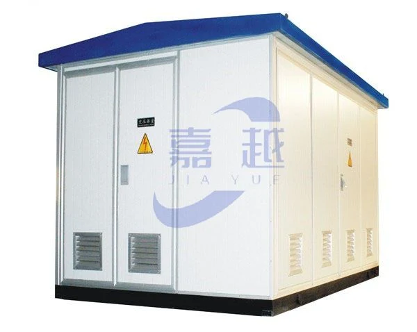 Box Substation 10kv 11kv 33kv Outdoor Mobile Prefabricated Compact Package Distribution Transformer Substation