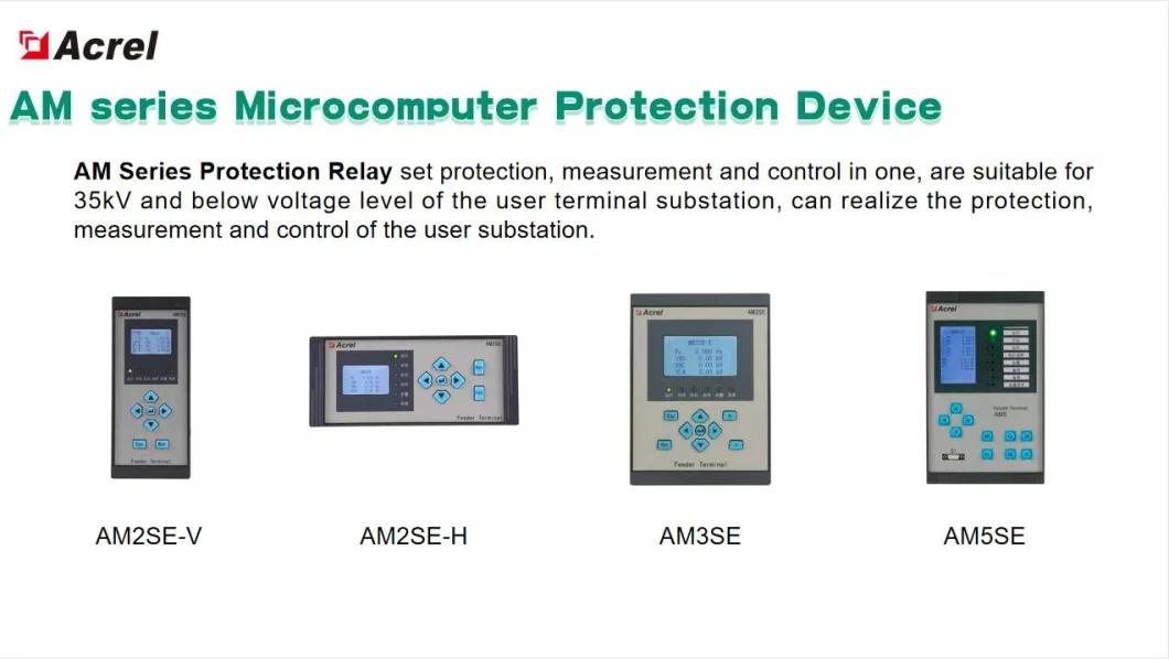 Acrel Am3se Medium Voltage Protection Relay for PT Supervision Am3se-U