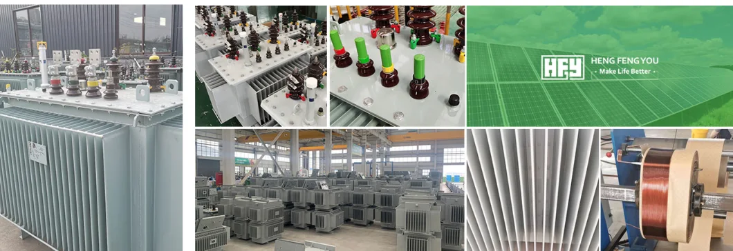 Low Wastage 11kv Power Distribution Transformer Power Supply, 3 Phase Step Down 11kv Voltage Distribution Oil Immersed Transformer