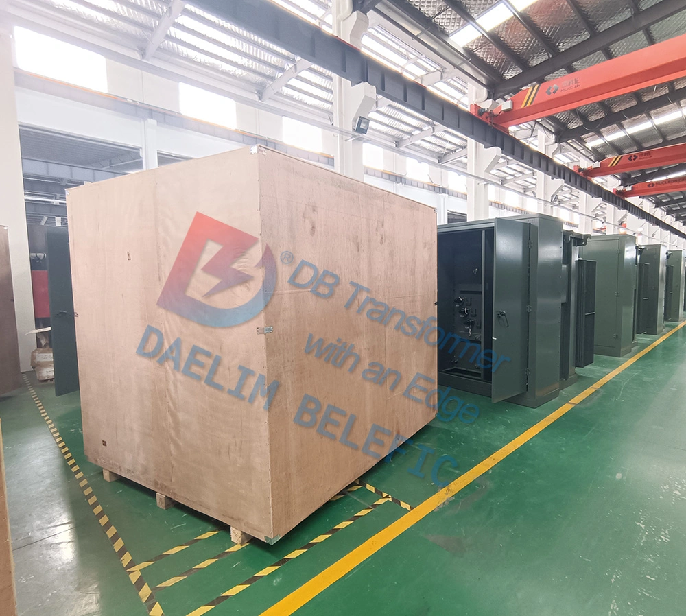 UL American Loop Feed 500kVA 750kVA 750 1000 1500 kVA 1250kVA 1500kVA 2 3 8 Mva 23kv/380V Pad Mounted Transformer