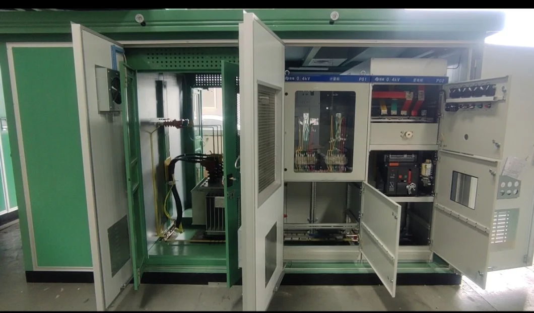 Prefabricated Mobile Power Compact Substation 12kv Box Transformer Substation