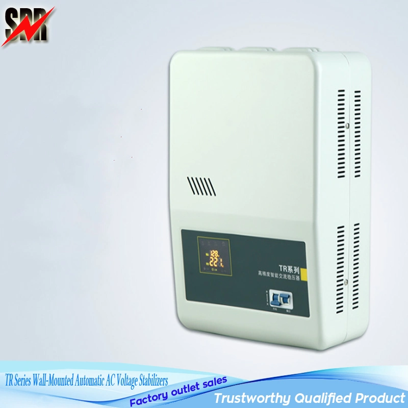 Tr Series 3kVA, 5kv, 10kVA, 15kVA Wall-Mounted Automatic AC Voltage Stabilizers Used for Air-Conditioner