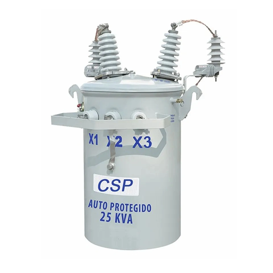 Manufacturer Supply 333kVA/250kVA Single Phase Pole Mounted Transformer 7620/13200V/480V/400V