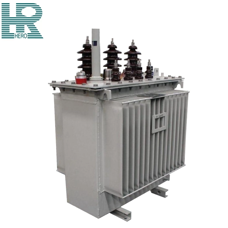 S11-M-63 kVA 10/0.4 Kv Three Phase Oil Immersed Type Power Distribution Transformer with Copper Coil