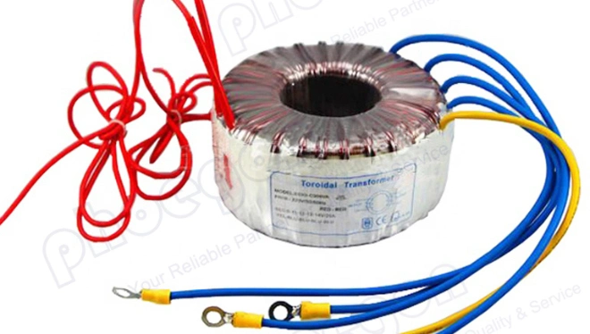 High Voltage Ring Type Toroidal Power Transformer with Lead out