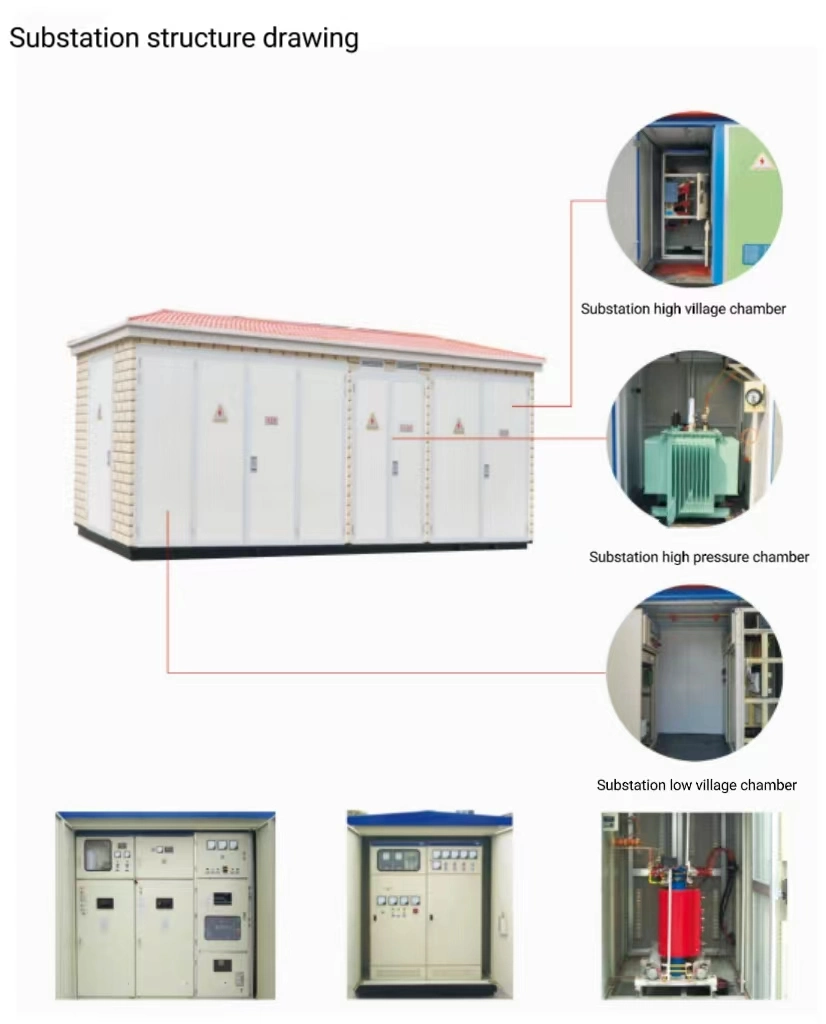 630kVA Compact Substation Outdoor Combined Box-Type Substation