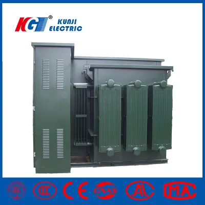  Gran capacidad de 15kv a 3000kVa Compact Transformer Substation Pad montado Transformador
