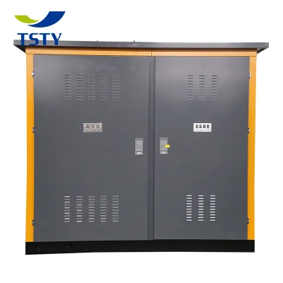  Transformador modular prefabricado de tipo caja YBP 250kVA 10kV 400V europeo Subestación para la venta