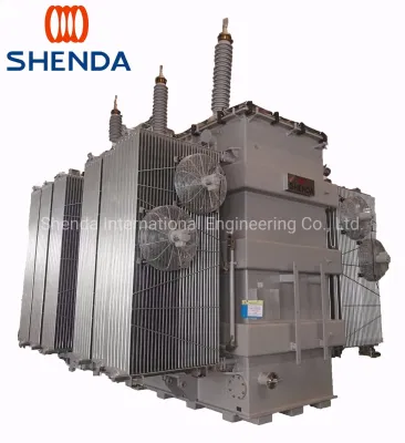  56000138kv kVA dos sinuosas sin carga toca Cambiar la subestación de Alta Tensión Oil-Immersed Transformador de potencia con certificado KEMA