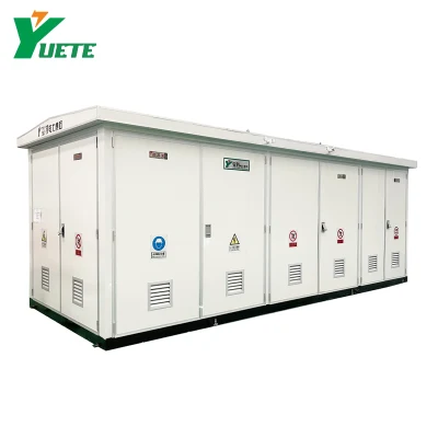  Etiopía Eeu Cdss 0.4kv estándar 15 / 1250 kVA Subestación compacta con uda