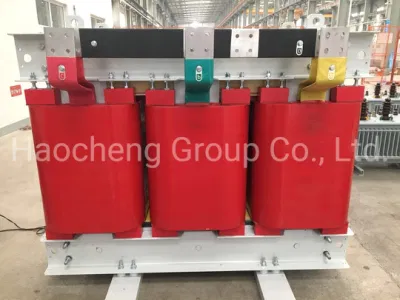 Scb10 630kVA 800kVA 1000 kVA 1250 kVA 1600kav 2000kVA 2500kVA Resina fundida de potencia eléctrica de 3 / 0,4 kV de 6 fases Transformador seco