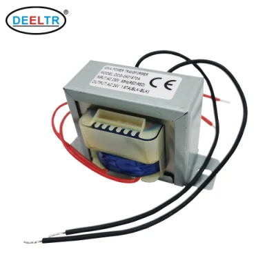  OEM CE UL 120V 220V 230V 12V 24V 40W EI Transformador de potencia