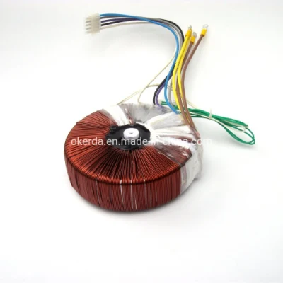  Transformador de núcleo toroidal monofásico/trifásico UPS Transformador elevador reductor
