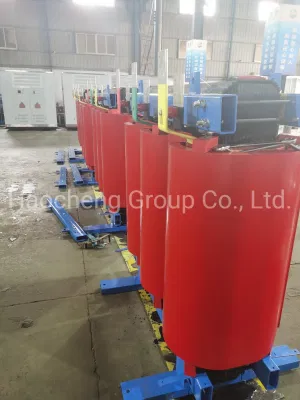 Scb10 630kVA 800kVA 1000 kVA 1250 kVA 1600kav 2000kVA 2500kVA Resina fundida de potencia eléctrica de 3 / 0,4 kV de 6 fases Transformador seco