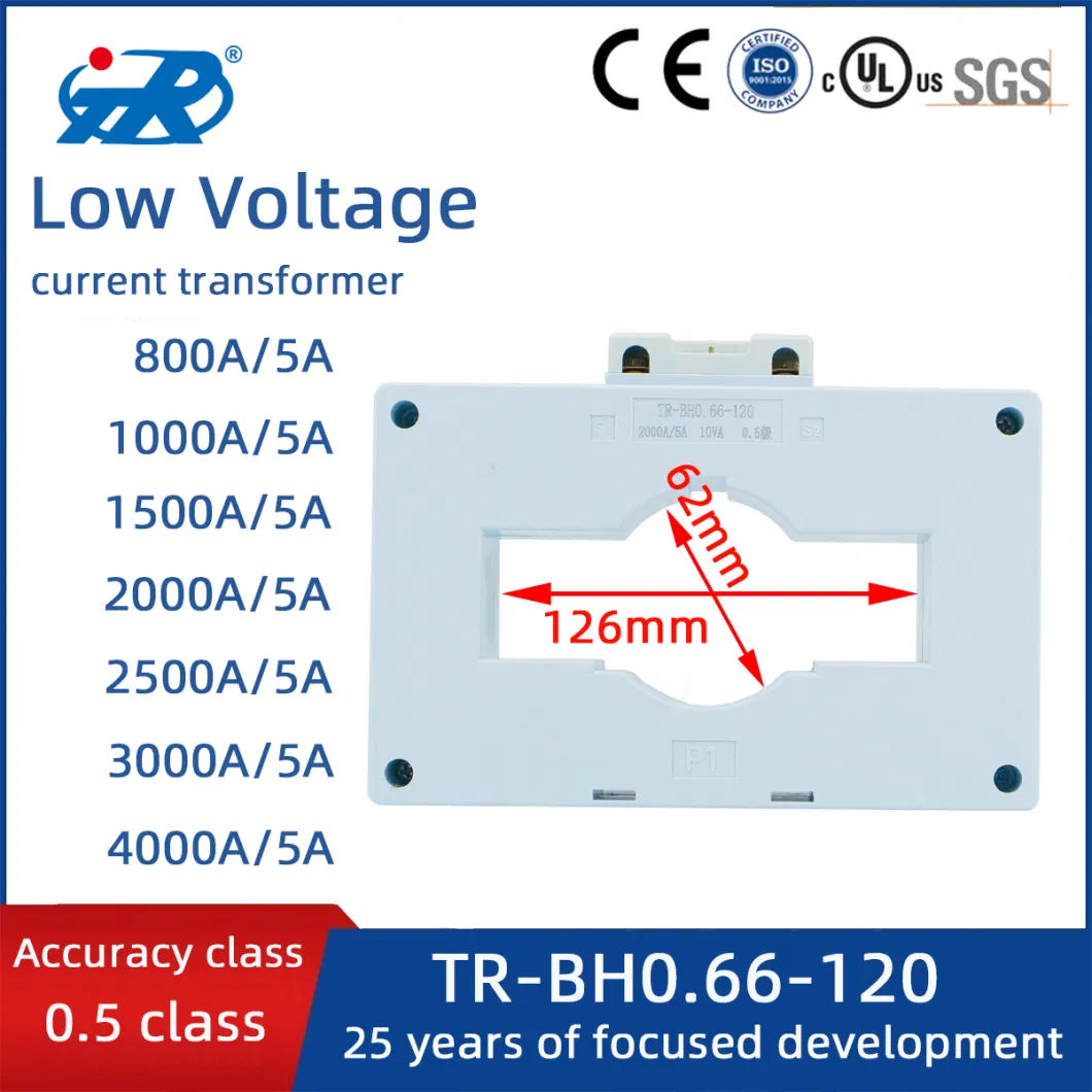 Tr-Bh0.66-20 Factory Supply High Quality Guide Rail Low Voltage 0.66kv Current Transformer