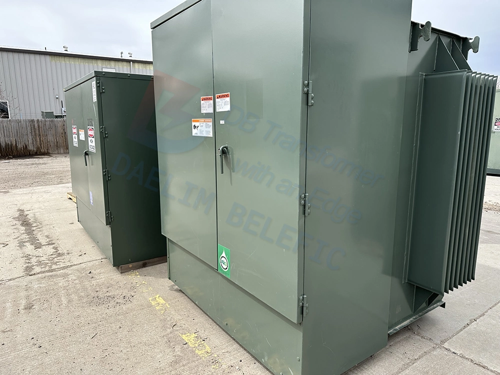 UL American Loop Feed 500kVA 750kVA 750 1000 1500 kVA 1250kVA 1500kVA 2 3 8 Mva 23kv/380V Pad Mounted Transformer