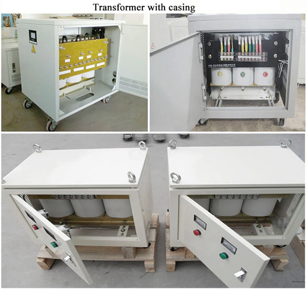 60kVA Three-Phase Dry Type Low-Voltage Isolated Electrical Transformer for Power Distribution
