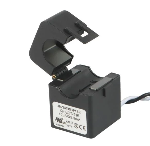 UL Clip on Clamp T16 100A 0.333V Cts Split Core Current Transformer