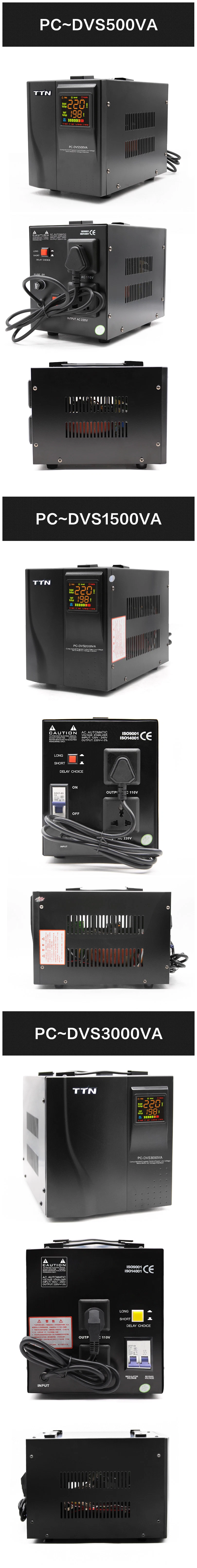 Factory Price 2000va AVR Servo Controll AC Automatic Voltage Regulator/Stabilizer for Home
