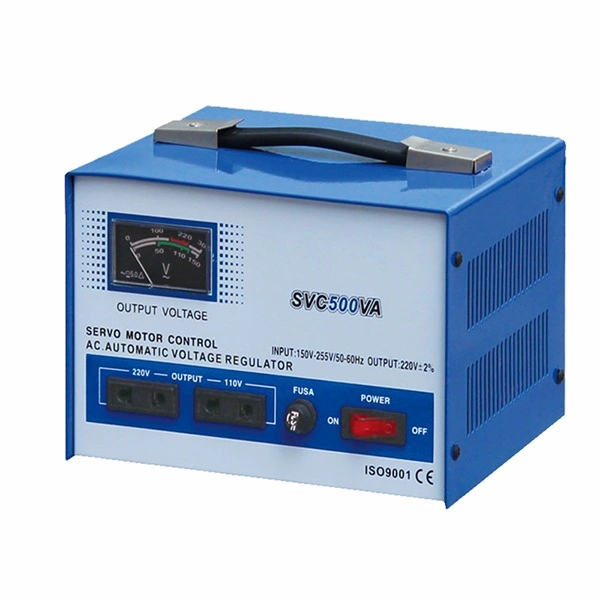 AC Voltage Stabilizer 380V Three Phase SVC 1.5kVA~90kVA Voltage Regulator