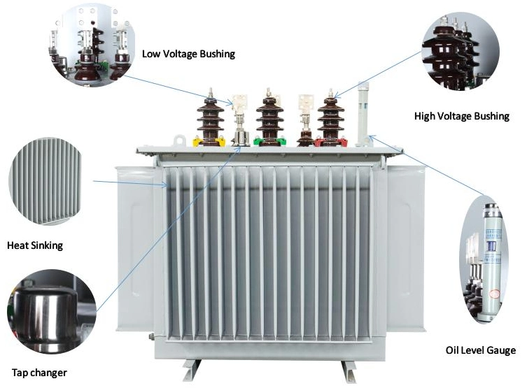 Yawei 10kv 50kVA Factory Priceoil-Filled Three-Phase Distribution Transformer with UL