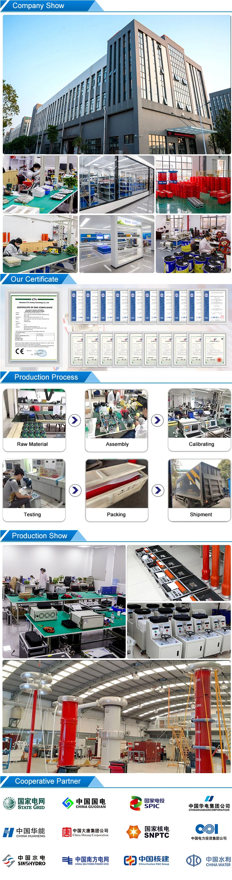 Fy-H Automatic Test Transformer Controller/Power Control Box for Hipot Test Set