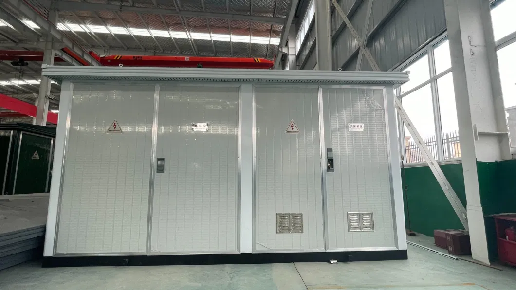 Outdoor Compact Substation 1500kVA Smart Rainproof Box Type Complete 33 Kv Electric Transformer Substation