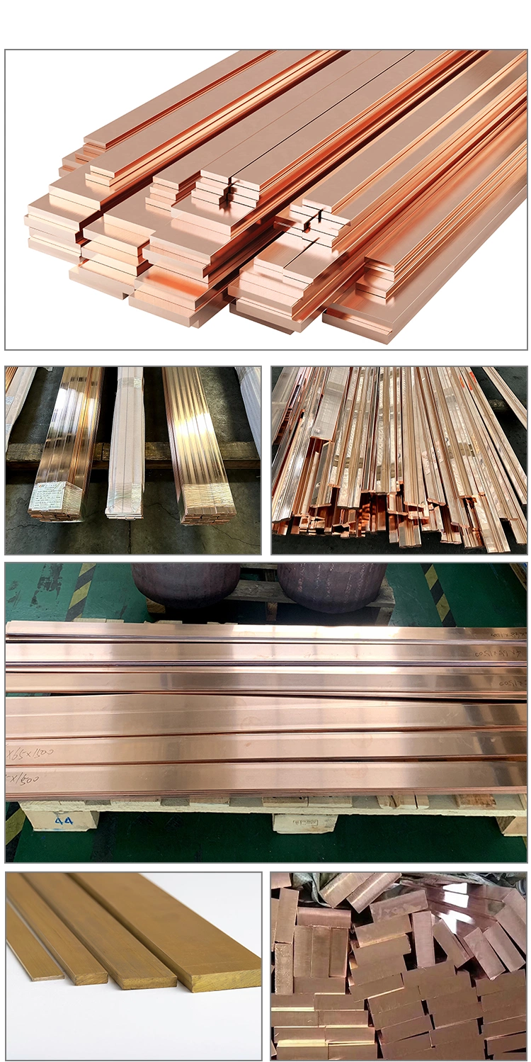 Tinned Flat Copper Bus Bar for Electrical Box and Transformer