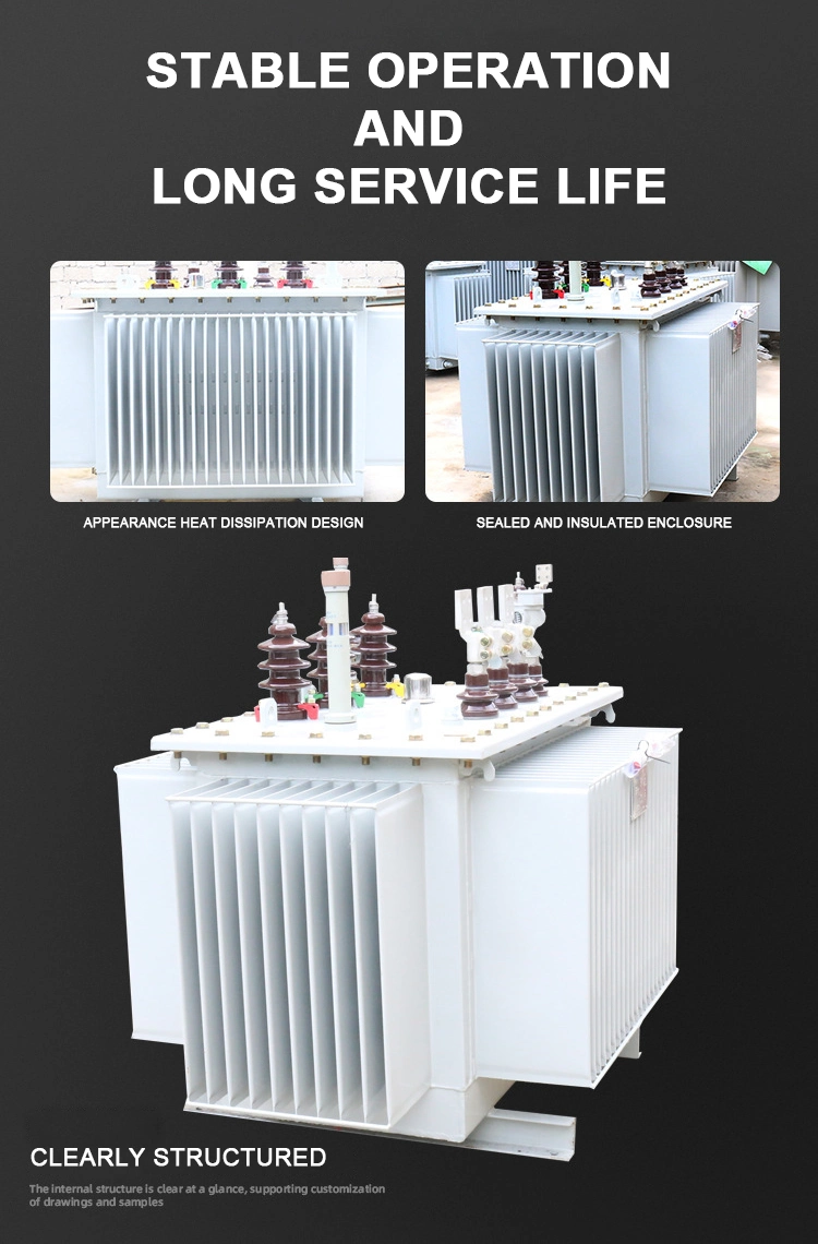 1000kVA 20kv 22kv 24kv 3 Phase Oil Immersed Onan Toroidal 2 Winding Type Electrical Transformer