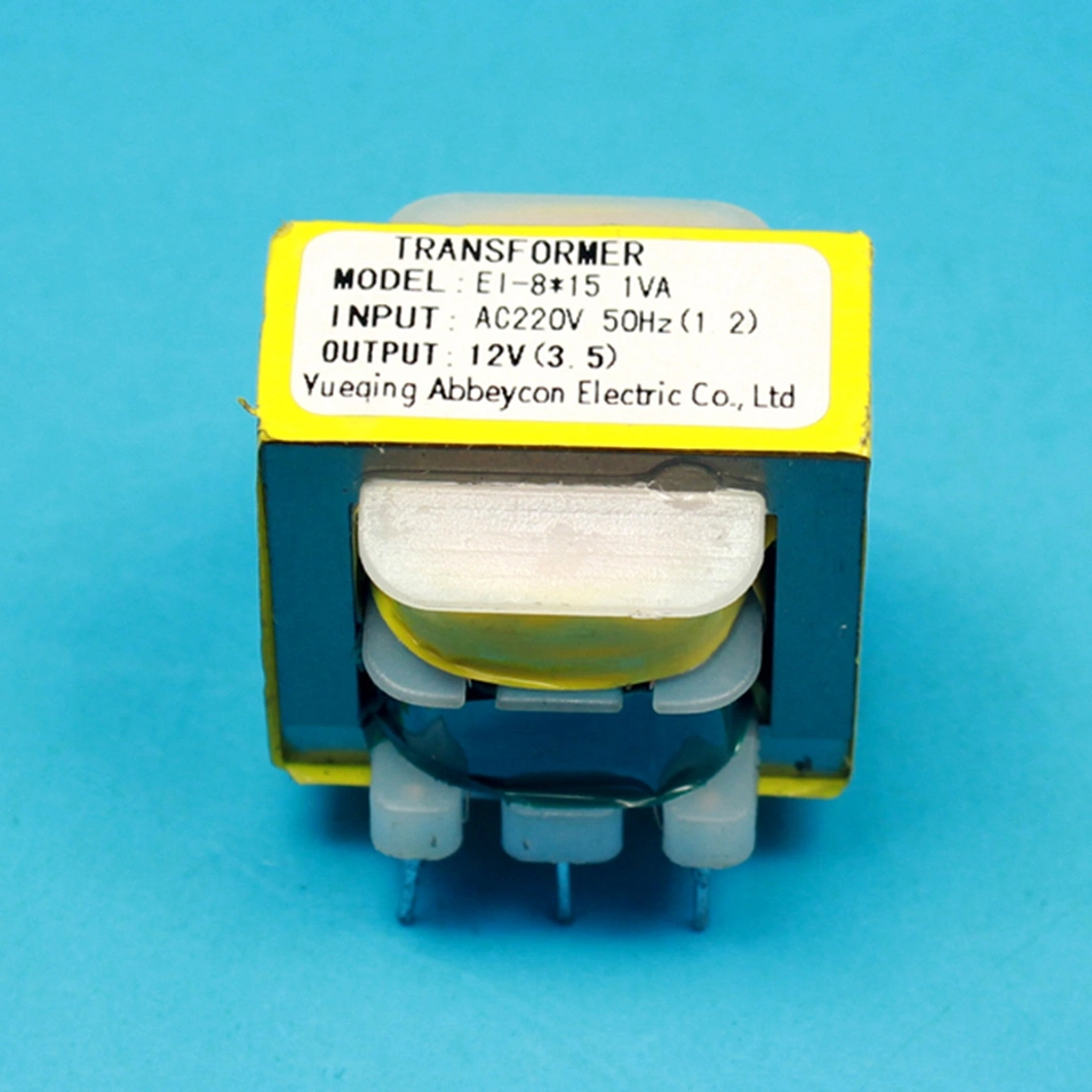 AC220V to 12V Transformer Ei Type Power Isolation Transformer Ei Transformer with Good Quality