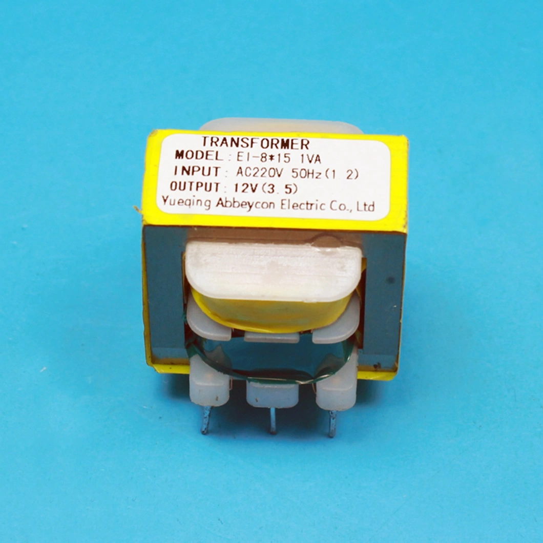 AC220V to 12V Transformer Ei Type Power Isolation Transformer Ei Transformer with Good Quality