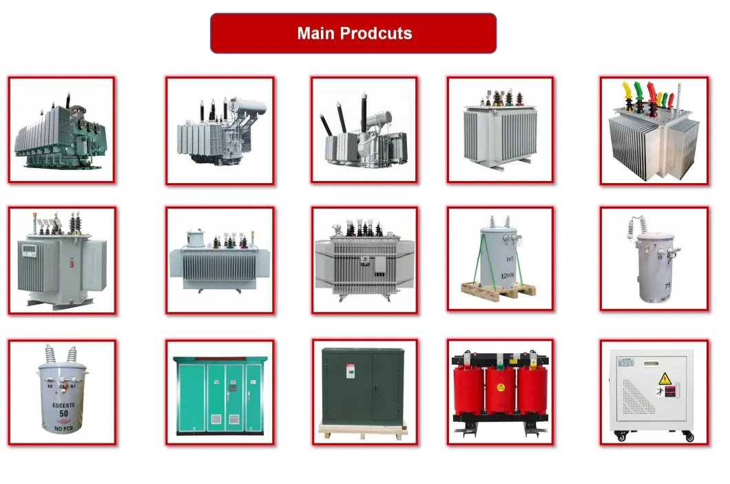 Yawei Oil Immesed Overhead Power Transformer 25kVA 50kVA 75kVA 333kVA 13.2kv 10kVA Single Phase Transformer