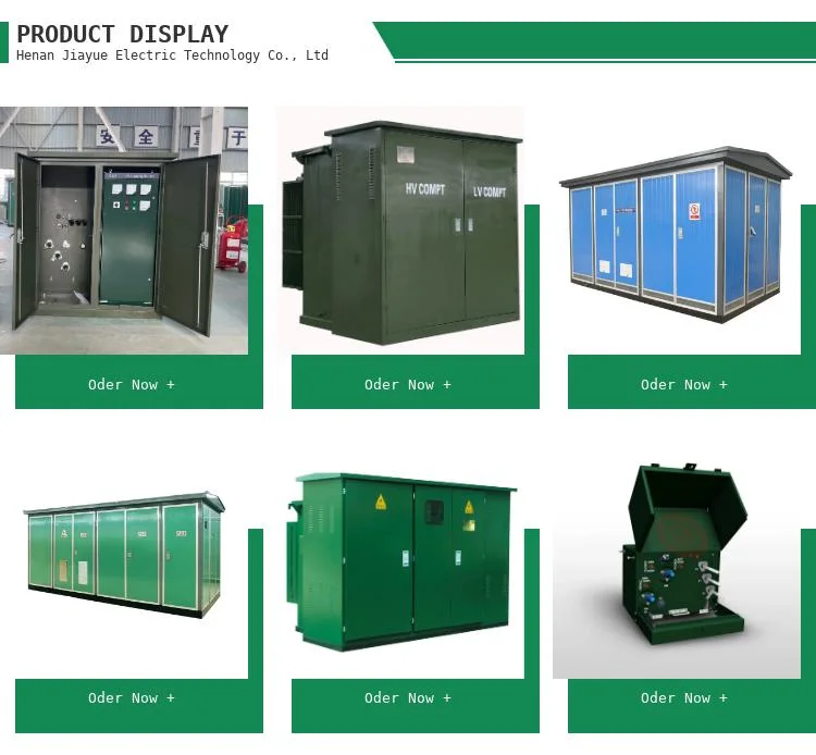 European Box-Type Transformer Substation 12/0.4 500kVA 630kVA Prefabricated Substation