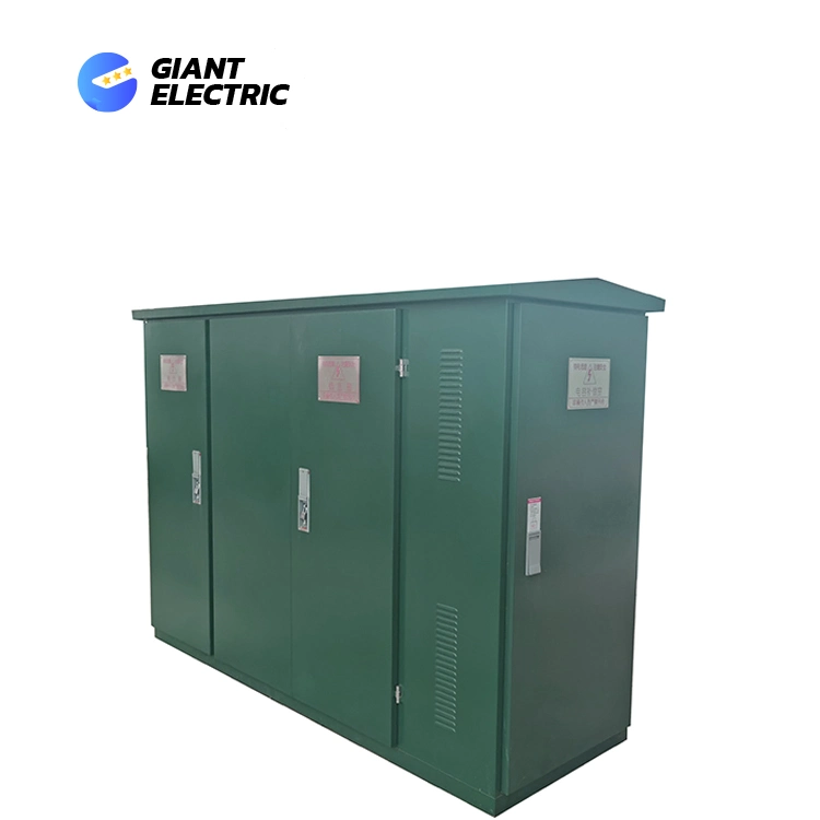 Outdoor 15kv 33kv 500kVA 1250kVA 15/0.4kv Outdoor Compact Transformer Substation for Ethiopian Electric Utility Eeu