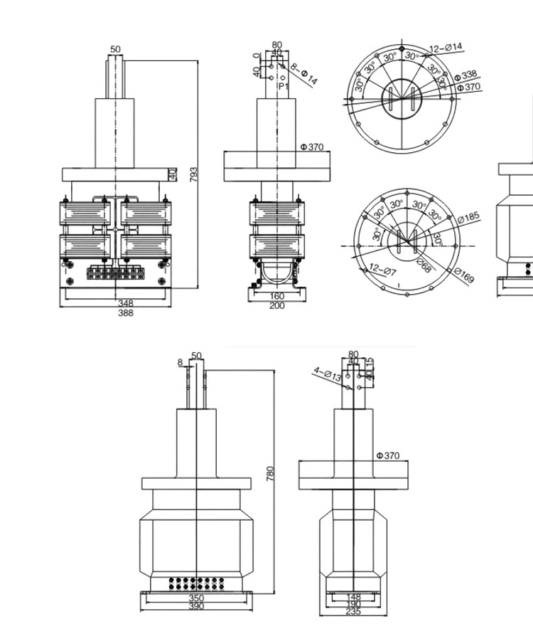 Heyi 35kv Lzzbj14-35 High Voltage Precision Current Transformer Electrical Protection