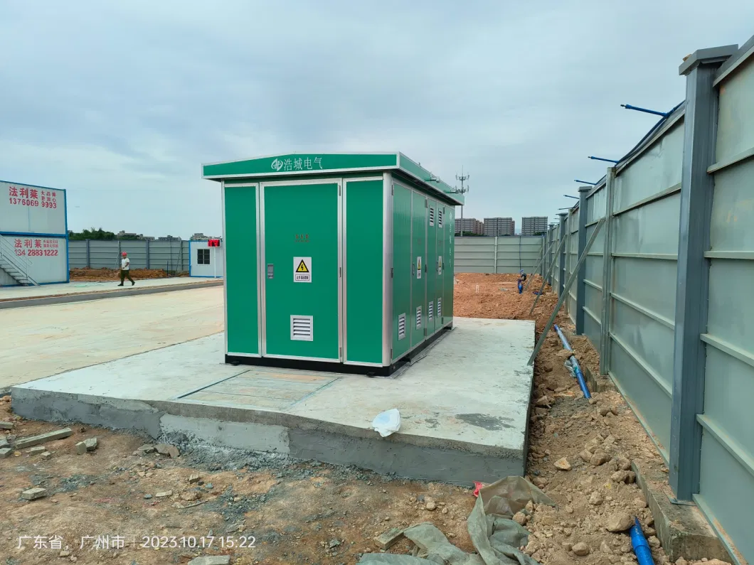 European Type 20kv Outdoor Substation 2000kVA Power Dry Type Transformer Box Prefabricated Mobile Substation