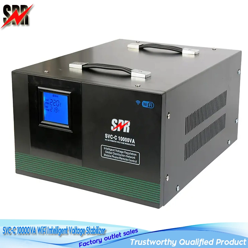 SVC-C10000va Servo Intelligent Voltage Stabilizer Mobile Phone Remote Control