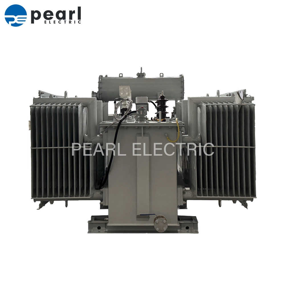 Three Phase Distribution Oil Immersed Transformer Low Loss 1600kVA 10/0.4KV , Customized Accessories