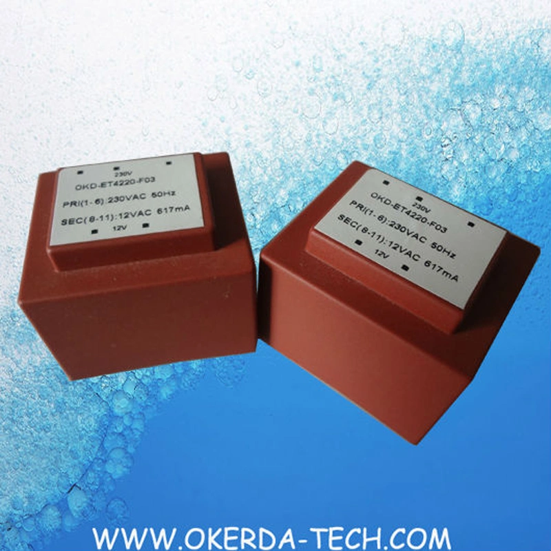 Ei Transformer 240V 230V 115V 12V 6V AC Encapsulated Transformer