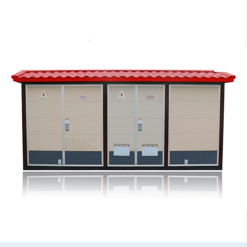 100kVA 200kVA 1250kVA 0.4kv 33kv 35kv High Voltage Compact Solar Prefabricated Substation