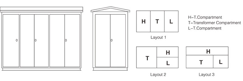 30 Days Lead Time European Box-Type Transformer Substation for Power Distribution