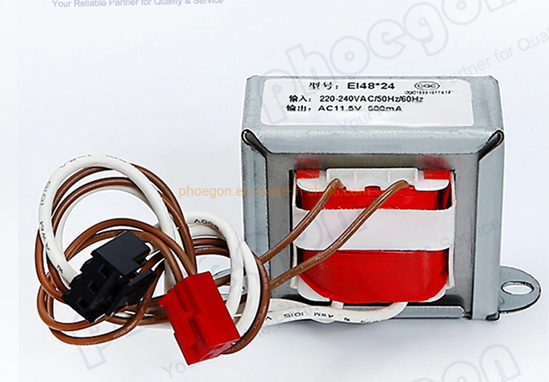Ei 220V to 12V AC/DC PCB Mount Power Electronic Transformer