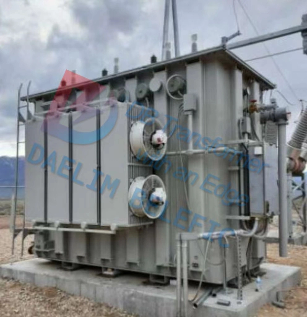 10/12mva Onan/Onaf 66kv 69kv Bushing Top Mounted Power Transformer