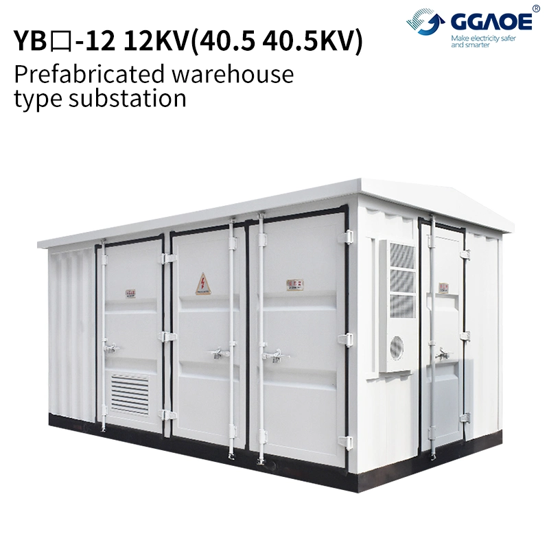 Yb-11kv 15kv 24kv 33kv 400-2000kVA Export Type European Outdoor High Voltage Box Substation Prefabricated Cabin