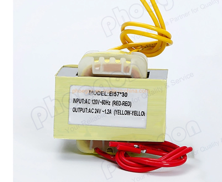 Ei 220V to 12V AC/DC PCB Mount Power Electronic Transformer